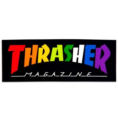 Thrasher Rainbow Sticker Canada Online Sales Vancouver Pickup