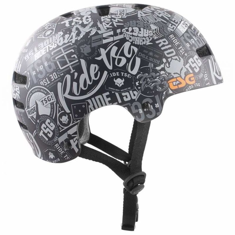 TSG Evolution Helmet Sticker Bomb Canada Online Sales Vancouver Pickup