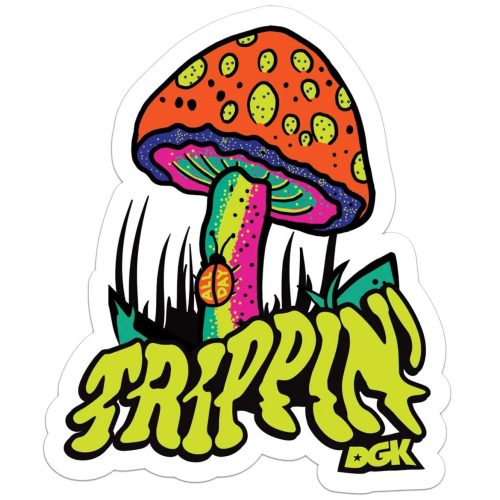 DGK Trippin' Sticker Canada Online Sales Vancouver Pickup