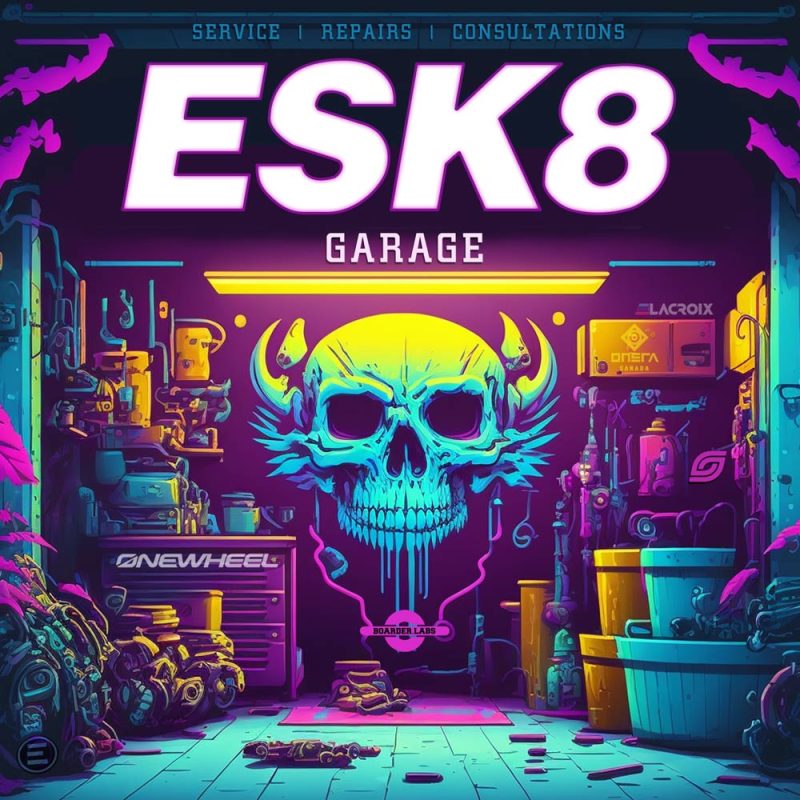 ESK8 Garage Eskate Vancouver Boarder.Labs Service Repairs Onewheel Tire Changes