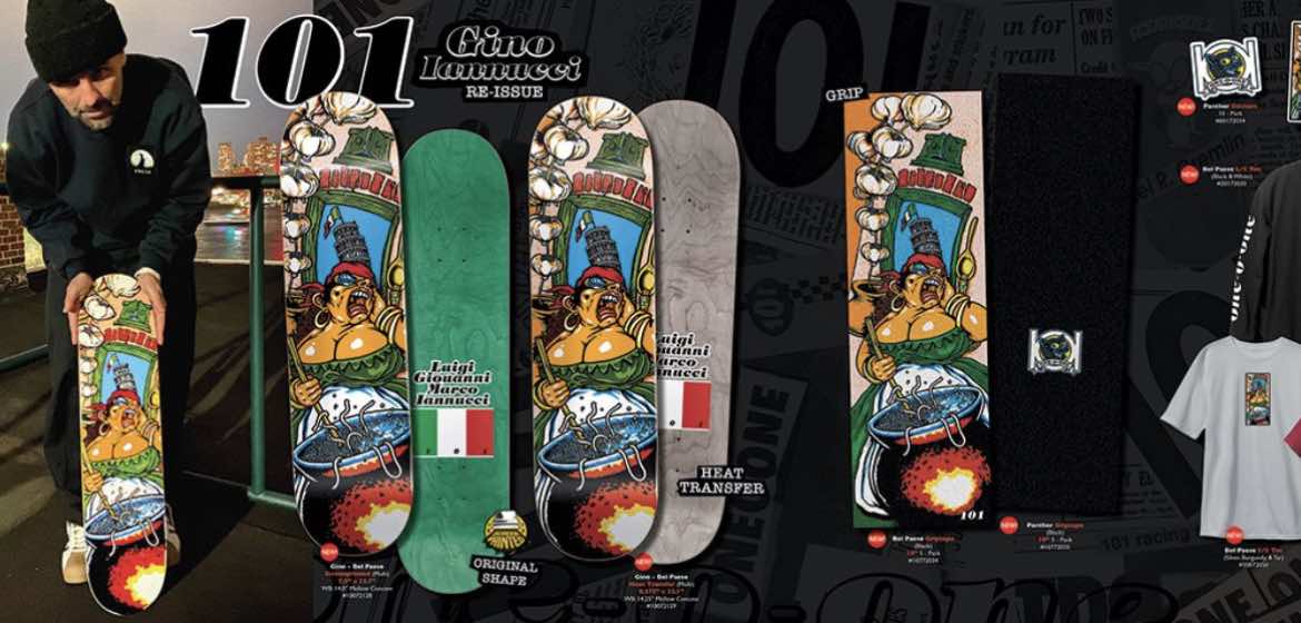 101 Gino Iannucci Bel Paese SP Reissue DeckCAnada Online Sales Vancouver Pickup