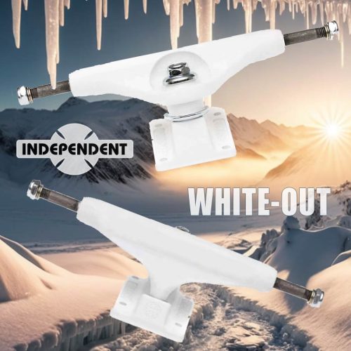 Independent White Out Trucks Canada Pickup CalStreets Skateshop Vancouver