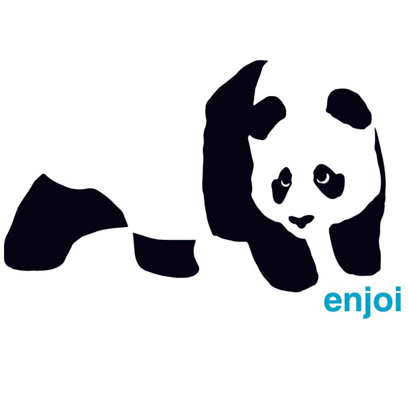 Enjoi Panda Ramp Sticker BigAss Pickup Vancouver CalStreets