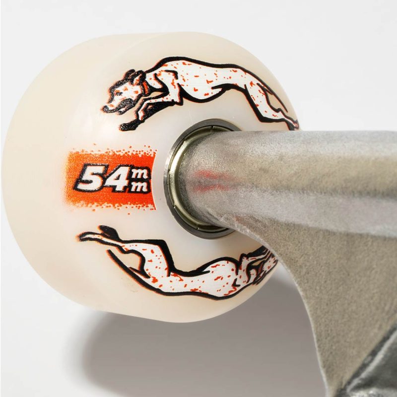 Greyhound Freestyle Skateboard Wheels - white 54mm, 97A Online Sales Canada Pickup CalStreets Vancouver
