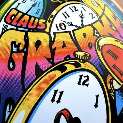 Santa Cruz Claus Grabke Melting Clocks Canada Online Sales Vancouver Pickup