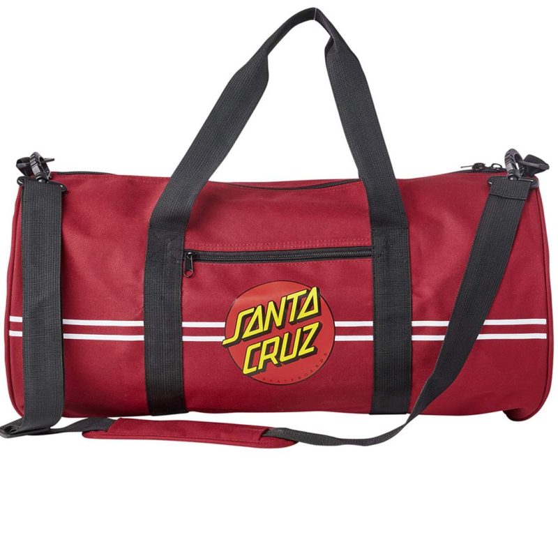 Santa Cruz Classic Dot Duffle Bag Burgandy Canada Online Sales Vancouver Pickup