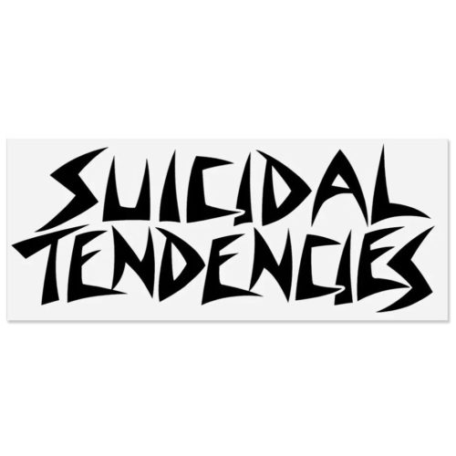 Suicidal Tendencies Logo Sticker Canada Online Sales Vancouver Pickup