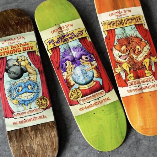 Antihero Grimple Stix Sideshow Skateboard Decks Canada Online Sales Vancouver Pickup