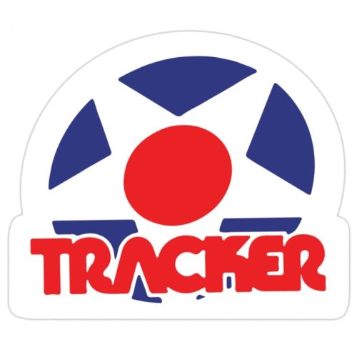 Tracker Vintage Logo Sticker Canada Online Sales Vancouver Pickup