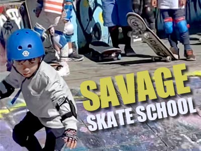 Savage Skateboard School Vancouver Kitislano Canada Meet at CalStreets