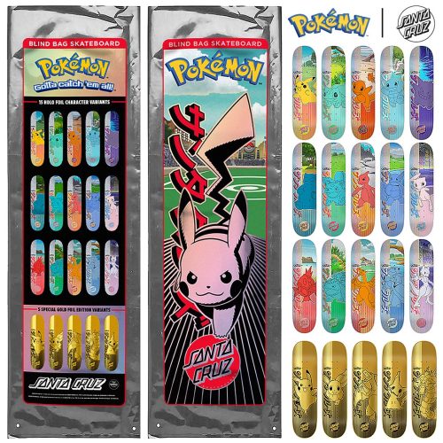 Unlocking the Power of Pokémon: The Ultimate Collaboration with Santa Cruz  Skateboards - CalStreets BoarderLabs