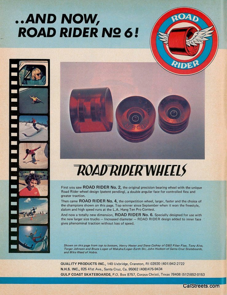 Road Rider 6 NOS Wheels  on Display at CalStreets Vancouver BC Skateboard History