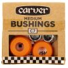 Carver C7/C2 MEDIUM Bushing Set 84A ORANGE GLO