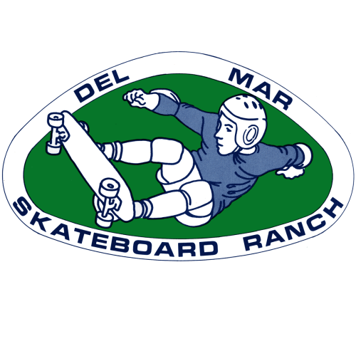 Del Mar Skate Ranch Skatepark Sticker CalStreets Skate Hoarder