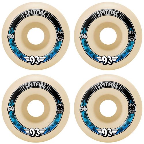 Introducing the Spitfire Formula Four 93A Soft Sliders, a formula developed by skateboarding icon Andrew Reynolds. These wheels offer controlled slides and reliable grip, thanks to their soft durometer rating and high-rebound compound. With F4 flatspot resistance and a radials shape, they deliver durability and versatility, making them ideal for any terrain. Sized at 54mm diameter, 34mm width, and 20.5mm riding surface, they ensure a smooth ride wherever you go.