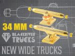 NEW 34mm Blackriver Trucks: Sets trend of plus-sized fingerboard equipment (and takes it even further!)