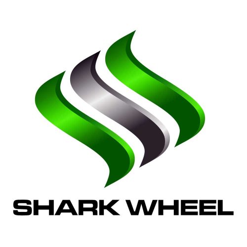 Shark Wheels Skateboard Sticker 4'' Classic Logo