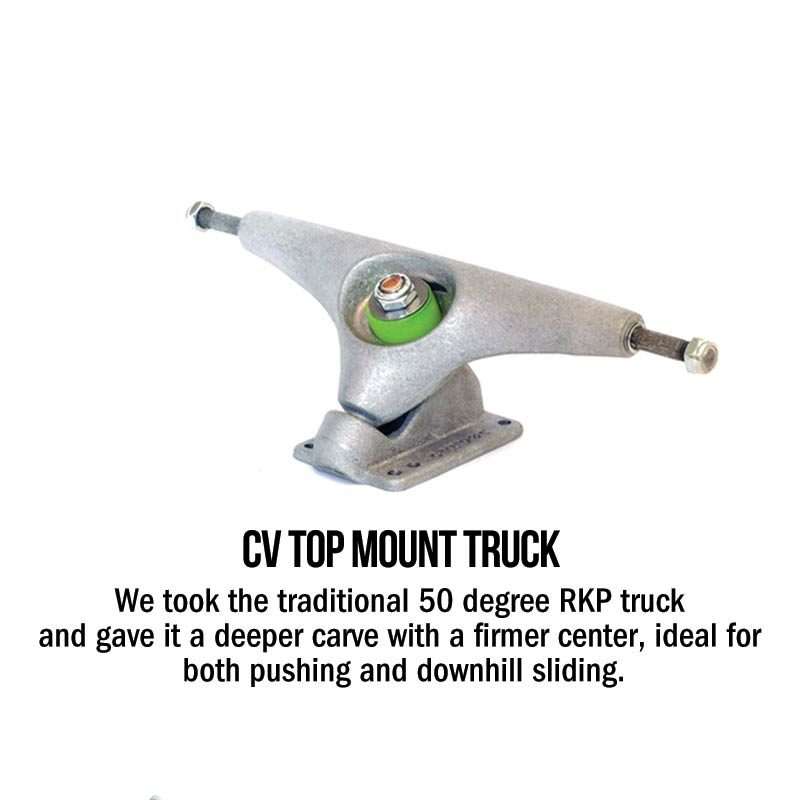Carver CV Top Mount 7.5" Truck Set