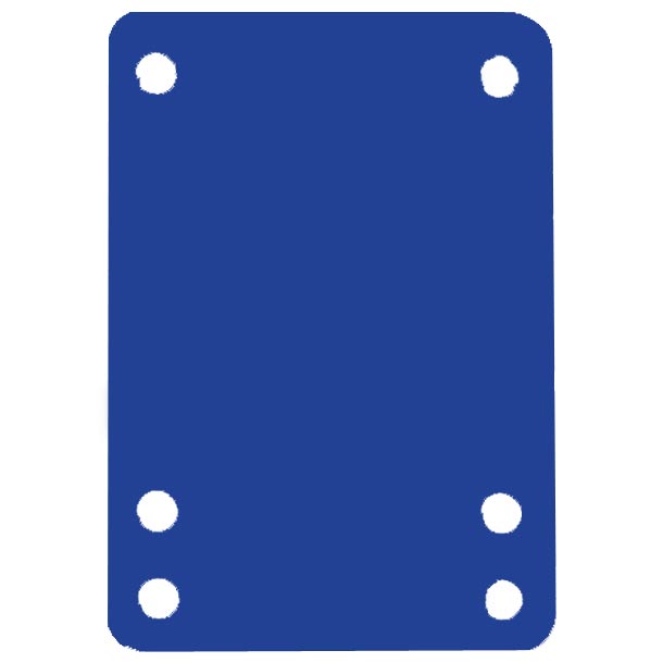 Essentials Riser Pads 1/8th Blue