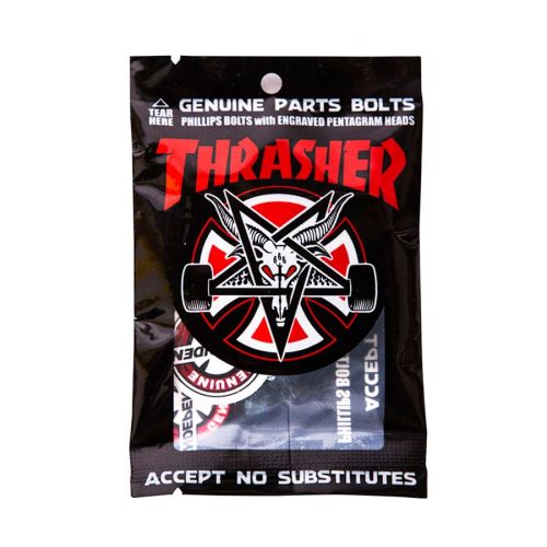Buy Independent x Thrasher Countersunk Hardware 1" Black/Silver Canada Online Sales Vancouver Pickup