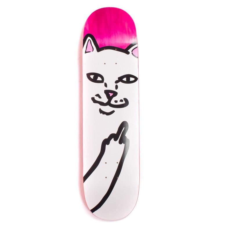 Rip N Dip Lord Nermal Pink Skateboard Deck