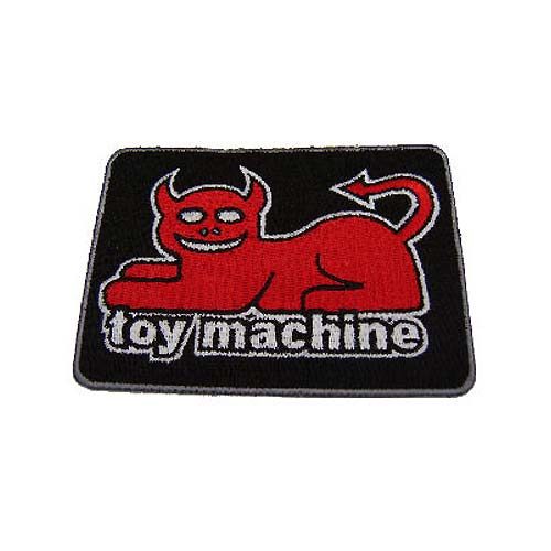 Toy MAchine PAtch Devil Cat