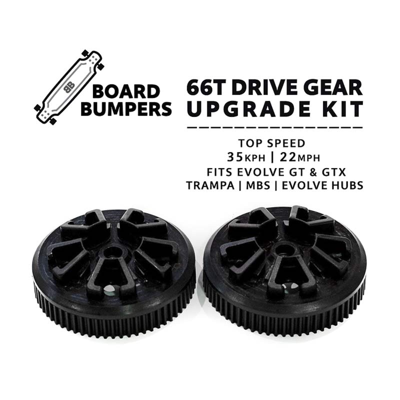 Buy Board Bumpers Evolve All-Terrain 66T Drive Gear Upgrade Kit For Trampa and MBS Canada Online Sales Vancouver Pickup