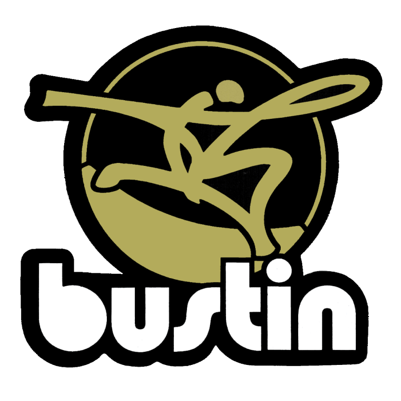 Bustin Gold 3" x "3.5 Sticker