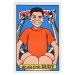 FUBK Rudy Johnson REAR END RUDY STICKER 2.5″ x 3.75″