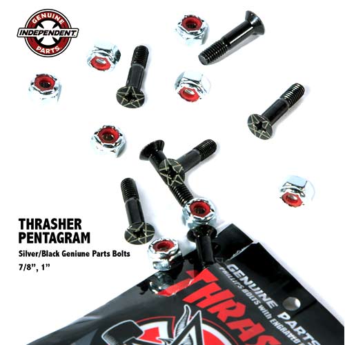Buy Independent x Thrasher Countersunk Hardware 1" Black/Silver Canada Online Sales Vancouver Pickup