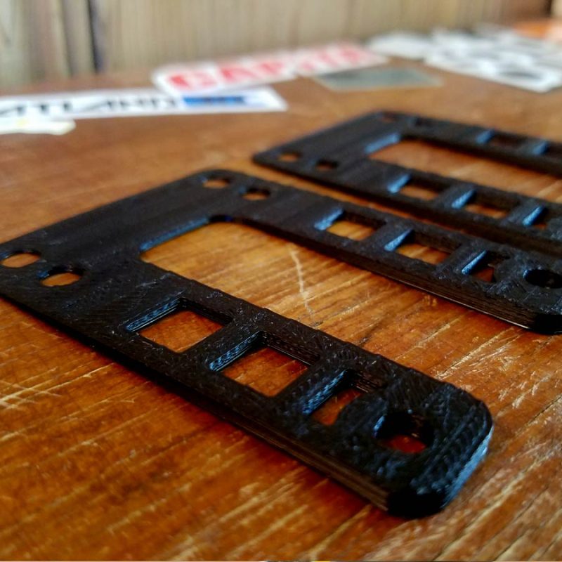 Flatland3D Boosted Board Wedge Riser Pads (Set of 2)
