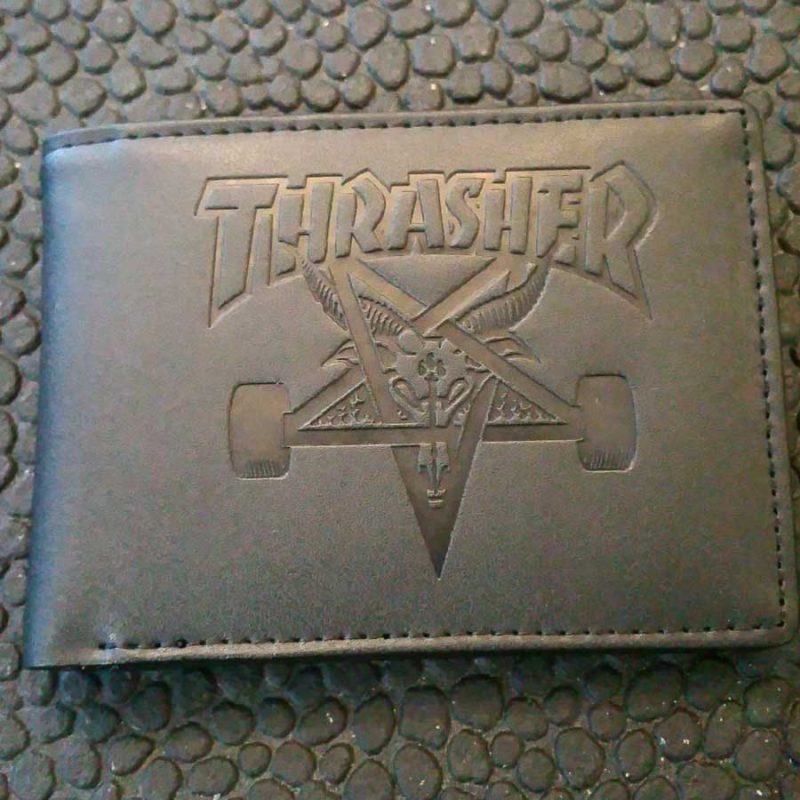 Thrasher Magazine Skategoat Wallet Black