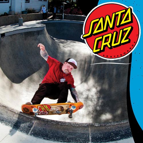 Santa Cruz MFG Dot Skateboard Sticker 3" 