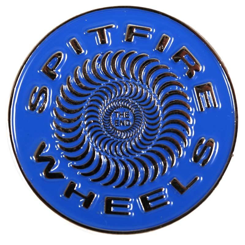 Spitfire Blue Swirl Pin